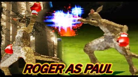 Tas Roger With Paul S Moves Gameplay Tekken Arcade Version