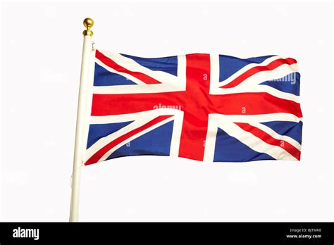 Drapeau Union Jack Flottant Banque Dimages Détourées Alamy