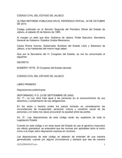 De las fundaciones ÚLTIMA REFORMA PUBLICADA EN EL PERIÓDICO OFICIAL