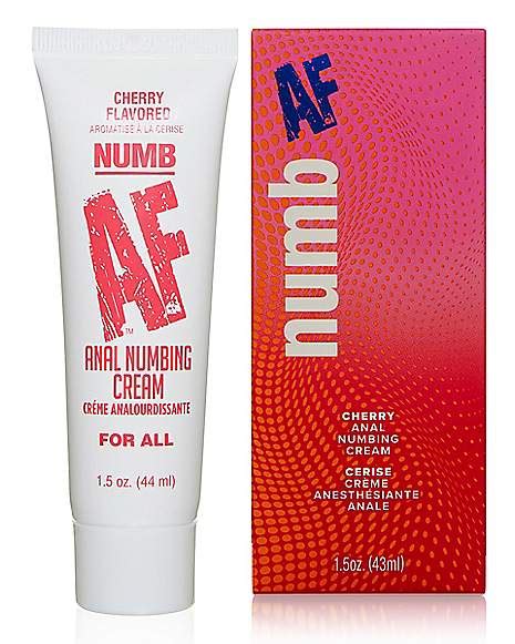 Cherry Flavored Numb Af Anal Numbing Cream 20 15 Oz Spencers