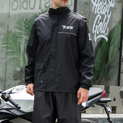 Trench Costume Imperm Able De Moto Pour Hommes Veste R Fl Chissante