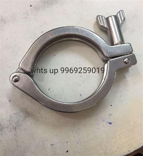 Stainless Steel Tc Clamp For Pipe Fittings Size Inch Inch Inch