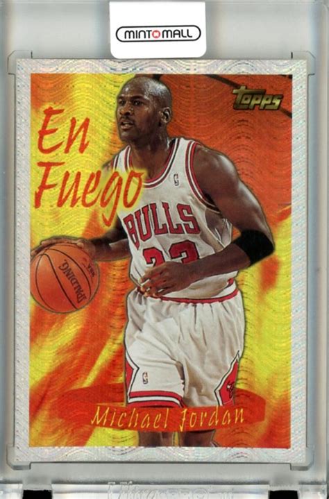 Mint Topps Michael Jordan Sb Season S Best En Fuego