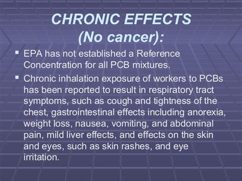 PCBs and PAHs