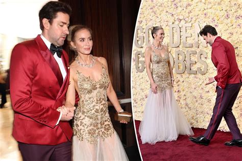 Emily Blunt And John Krasinski Have No Issues In Their Marriage Amid Golden Globes Moment