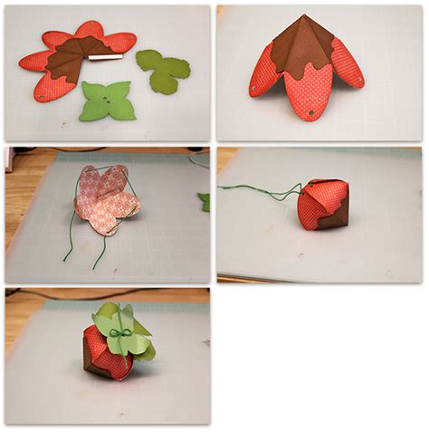 Chocolate Covered Strawberry Box | Bits of Paper