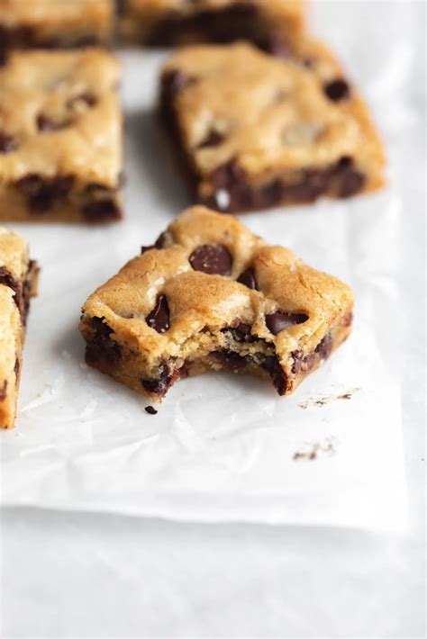 The Best Chocolate Chip Blondies Broma Bakery