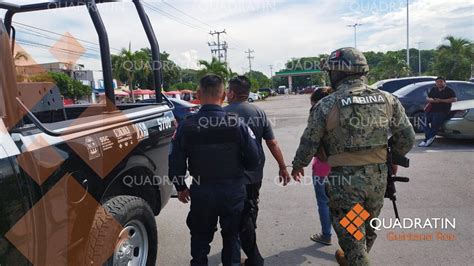 Los Detienen Por Presunto Intento De Robo En Chedraui Multiplaza Cancún