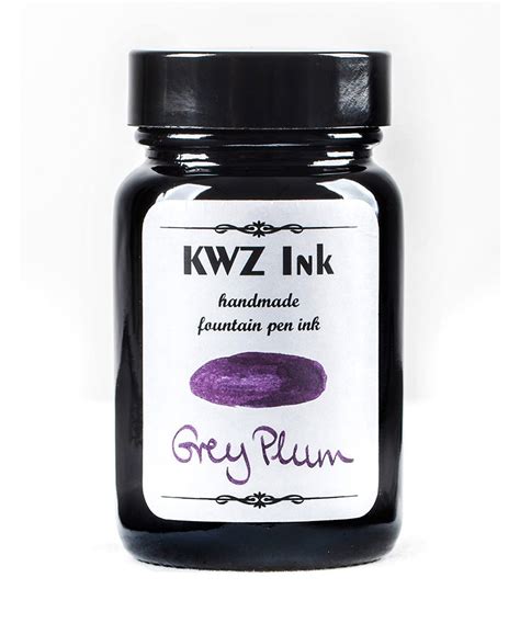 KWZ Standard Fountain Pen Ink - Grey Plum | The Hamilton Pen Company