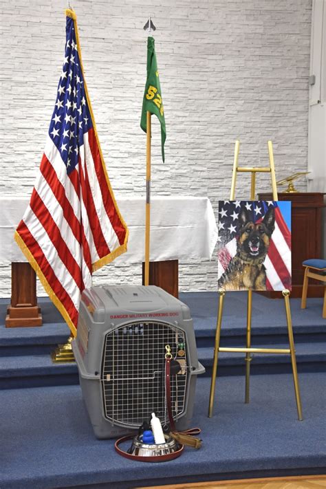 Memorial held for military working dog Diana | Article | The United States Army