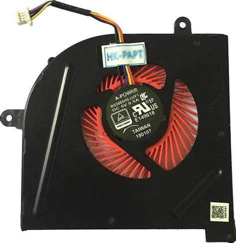 Amazon HK Part Fan Replacement For MSI GS63VR Series GS63VR 6RF