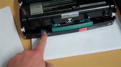 Lexmark Printer Change Toner Youtube