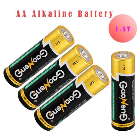 New 4pcs Lot AA Alkaline Batteries LR6 AM 3 AA 1 5v Bulk Batteries