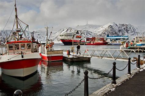 PHOTO: Harbor at Honningsvag Norway