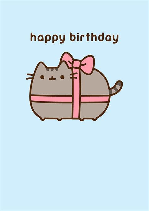 Pusheen Cat Birthday