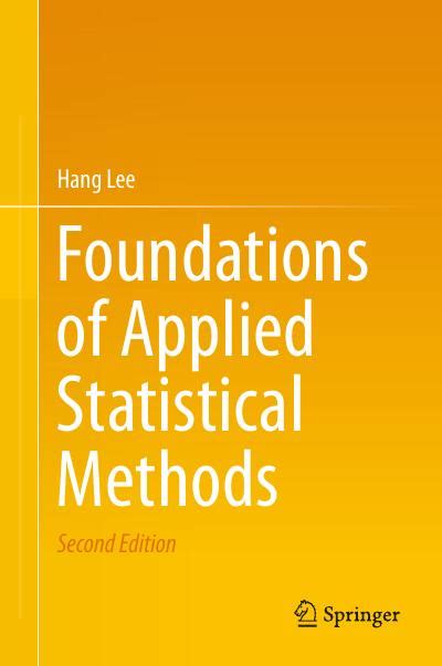 Foundations Of Applied Statistical Methods 2nd Edition Scanlibs