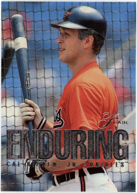 Cal Ripken Jr Flair Enduring Sports Card King