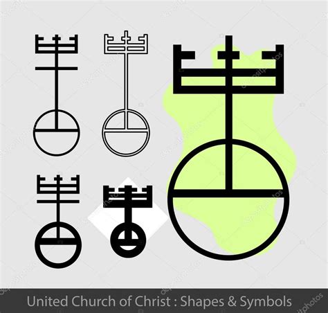 United Church of Christ Symbols ⬇ Vector Image by © baavli | Vector ...