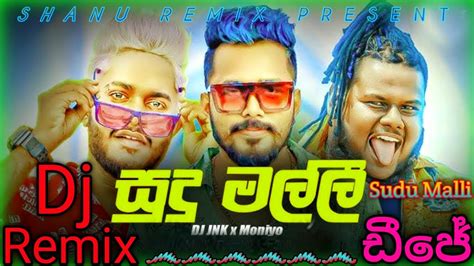 Sudu Malli Dj Jnk X Moniyo New Rap Dj Remix