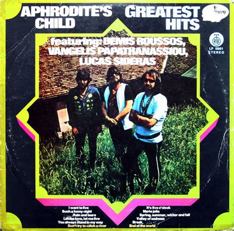 Aphrodite'S Child Greatest hits (Vinyl Records, LP, CD) on CDandLP