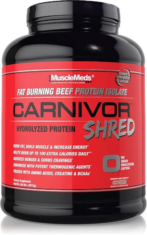 Musclemeds Carnivor Shred Fat Burning Hydrolized Beef