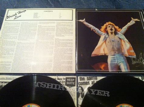 Uriah Heep - Live 1973 Gatefold DLP (10 Pages Tourpictures inside) | TShirtSlayer TShirt and ...