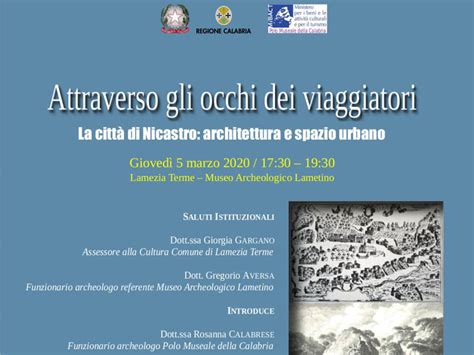 Al Museo Archeologico Lametino Attraverso Gli Occhi Dei Viaggiatori