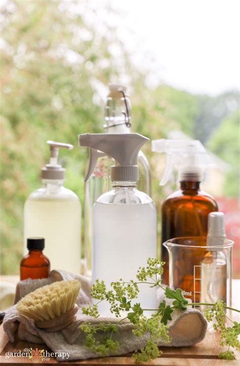 15 DIY Natural Cleaning Products for a Greener Home - Garden Therapy