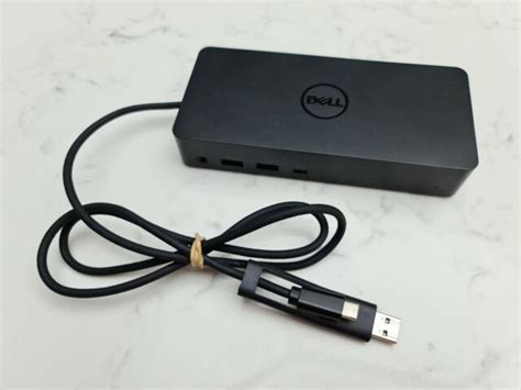 Dell D6000 Usb Cusb 30 Docking Station With 130w Power Supply Black For Sale Online Ebay