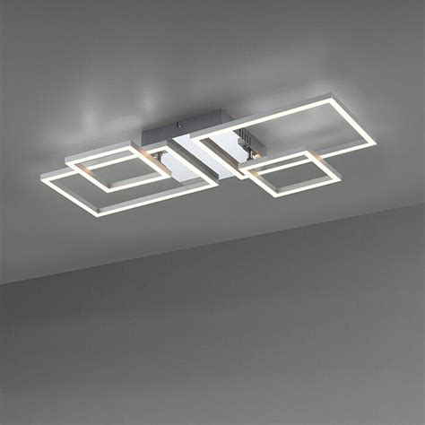 Just Light Plafón LED Iven 35 W L x An x Al 33 8 x 65 x 7 5 cm