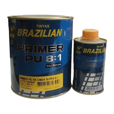 PRIMER PU HS CINZA SUPER 8 1 BRAZILIAN MadeiraMadeira