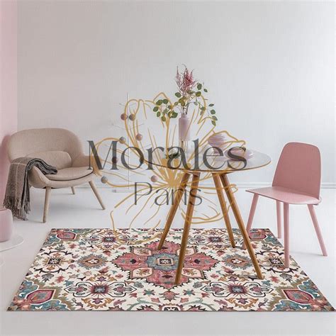 Tapis Bohème Rose en livraison gratuite Économisez 30 sur votre commande