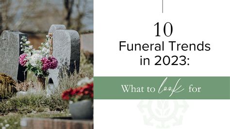 Funeral Trends In What To Look For Holland Supply Inc