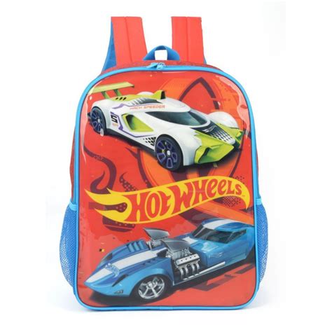 Mochila Infantil Hot Wheels Gd Lr No Shoptime