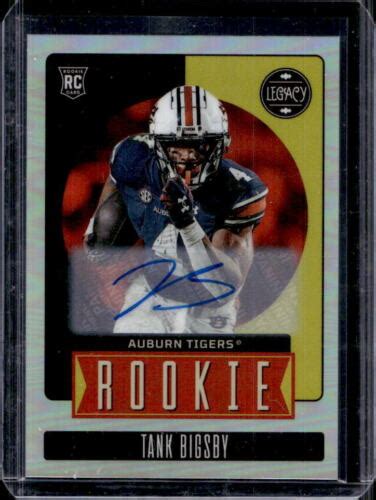 2023 Legacy Tank Bigsby Rookies Premium Penmanship Silver RC Auto 162