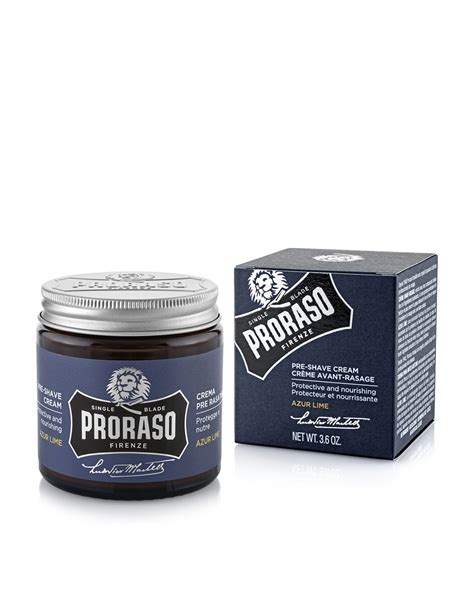 Proraso Pre Shave Cream Azur Lime 100ml Shaving Slick Styles