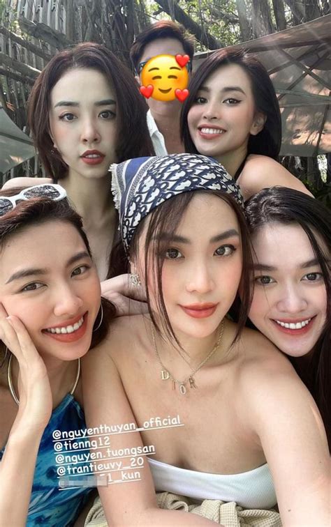 Hội bạn thân Hoa hậu Thùy Tiên đọ bikini Tiểu Vy cháy nhất sao