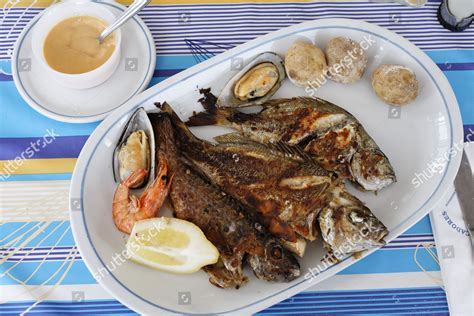 Mixed Grilled Fish Parillada De Pescado Editorial Stock Photo - Stock Image | Shutterstock