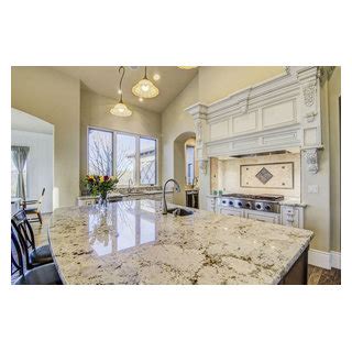 Snowfall Granite Kitchen Traditional Kitchen Sacramento By