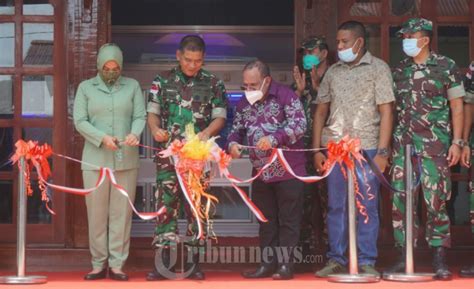 Jelang Purnatugas Danrem 174 Merauke Resmikan Mesin Penjernih Air