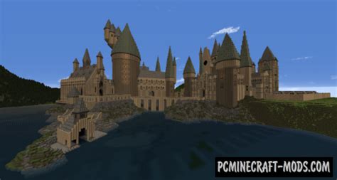 Hogwarts castle minecraft map - rvbxe