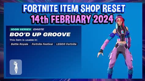 New Bood Up Groove Icon Emote Skin And Music Fortnite Item Shop