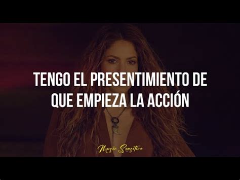 Shakira Las de la Intuición Letra Lyrics YouTube