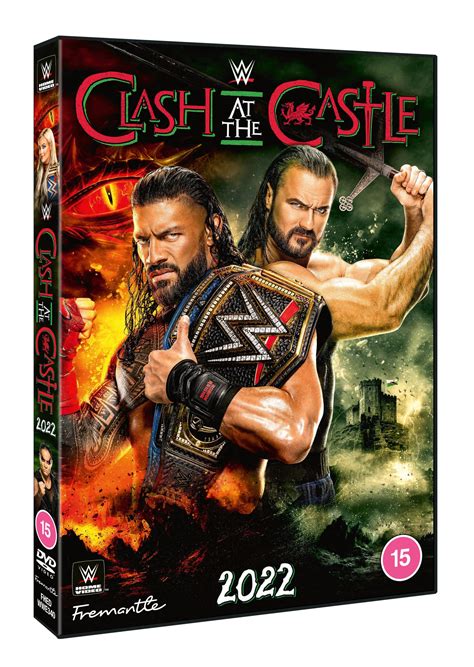 Clash At The Castle Dvd Wwe Home Video Uk