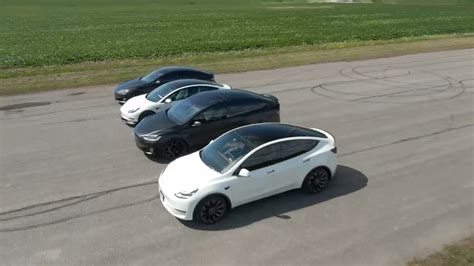 Tesla Model S Vs 3 Vs X Vs Y The S3xy Performance Drag Race Is Here Autoevolution