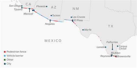 US-Mexico border map shows how hard it would be to build a border wall - Business Insider