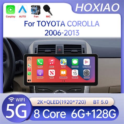 Toyota Corolla I In Din Android Radyo Araba Multimedya Video Oynat C