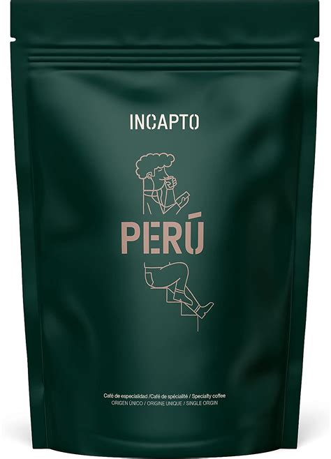 Incapto Café en Grain de Spécialité Origine Pérou 100 Arabica