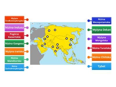 Geografia Azja niziny i wyåyny Materiały dydaktyczne