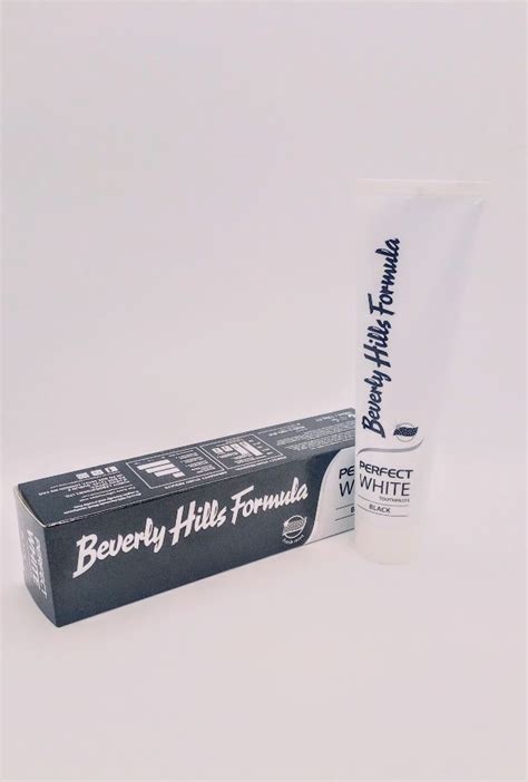 BEVERLY HILLS FORMULA PERFECT WHITE BLACK TOOTHPASTE 100ML Tully S